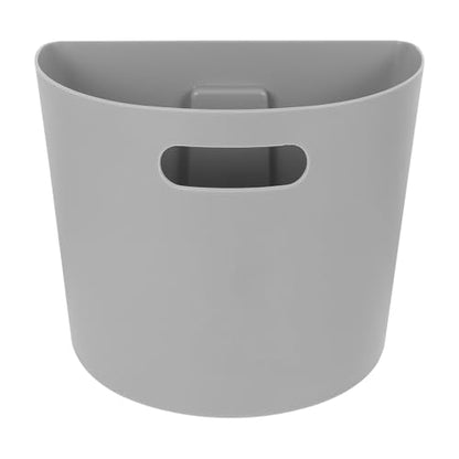 Hanging Kitchen Trash Can Wall Mounted Wastebasket Garbage Bin Plastic Storage Box No Need to Bend Down Resistant to Falling for Home Bathroom