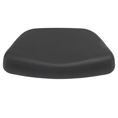 Non Slip Bathing Pillow with Suction Cups Ergonomic Design for Neck and Back Protection Suitable for Long Term Use PU Black 10.2 X 5.9 in Bathroom Spa