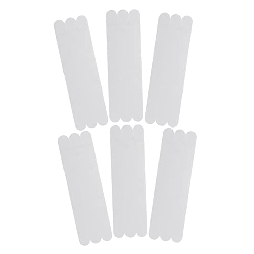 Healifty 6pcs Slip Strips for Boys and Girls Bathroom Bath Tub Safety Non-Slip Stickers for Bathtub Stairs Floors Bath Accessories - size: 6 pcs