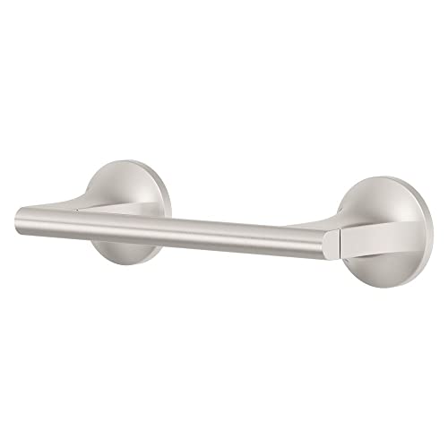 Pfister BPHPFM0GS Pfirst Modern Toilet Paper Holder, Spot Defense Brushed Nickel - color: Spot Defense Brushed Nickel, size: 1 Pack