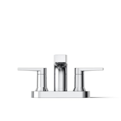 Kohler 97031-4-CP Taut® Centerset Bathroom Sink Faucet, 1.2 gpm, Polished Chrome - color: Polished Chrome