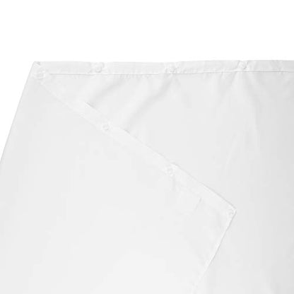 River Dream Snap in Shower Curtain Liner Replacement,Fit 36 x 74 Stall No Window Shower Curtain (36 x 69, Fabric) - size: 36"W x 69"L (Pack of 1)