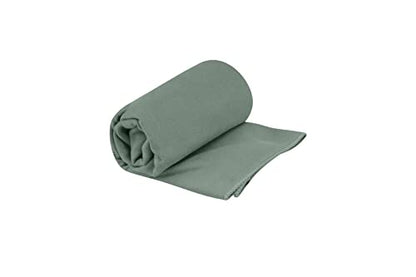 Sea to Summit Drylite Towel, Lightweight Camping and Travel Towel - color: Sage Green, size: Small