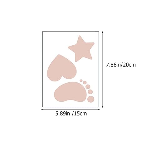 HOMSFOU Anti-Slip Bathtub Stickers 12 Sheets Non-Skid Safety Decals for Bathroom Floor and Shower Treads 7.87 Inch Waterproof Decorative Floor Stickers