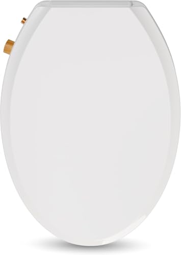 VOVO Nature 8 Non-electric Bidet Toilet Seat, Fits Round Toilets, Ambient Water Temperature, Easy Installation - White - size: Nature 8 (Round)