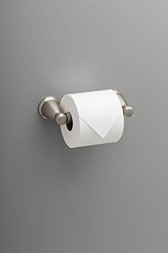Franklin Brass 5-Piece Satin Nickel Bathroom Set (2) Towel Racks, Ring, Toilet Paper Holder, Hook | Kinla Bath Accessories - color: Satin Nickel, style: 5-Piece Bath Accessory Set