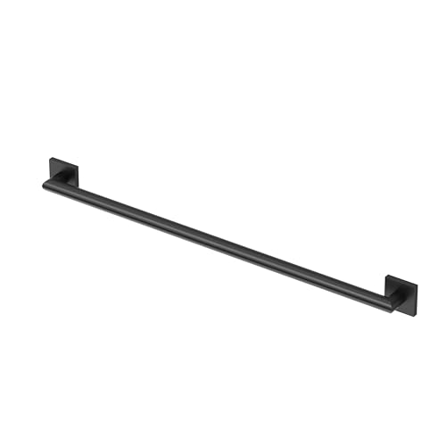 Gatco 664MX Glam Too Grab Bar, 36 Inch ADA Compliant Bathroom Safety Rail for Shower & Bathtub, Stainless Steel, Matte Black - color: Matte Black, size: 36 Inch