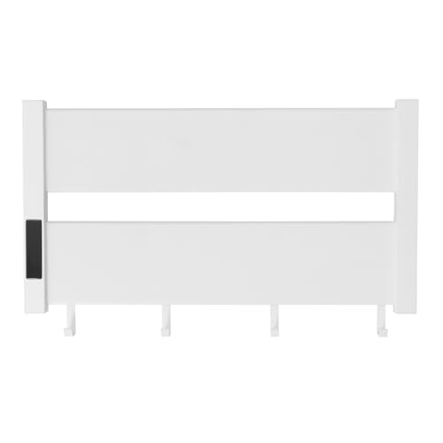 Towel Warmers for Bathroom, Wall Mounted Heated Towel Rack with Timer & Temperature Control, LED Touch Screen, Waterproof Aluminum Electric Towel Warmer Rack (White)