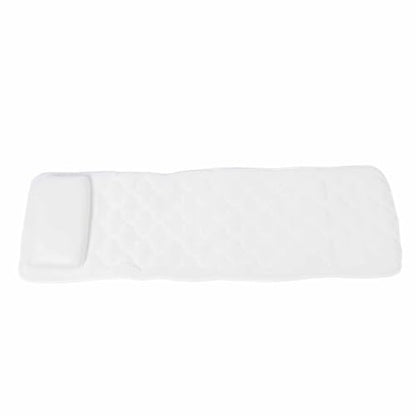 Full Body Bathtub Pillow, Soft Comfortable Bath Pillow Mat with Neck Back Support, 3D Air Mesh Full Body Bath Cushion with Non Slip Suction Cups for Home Hotel Spa Tubs