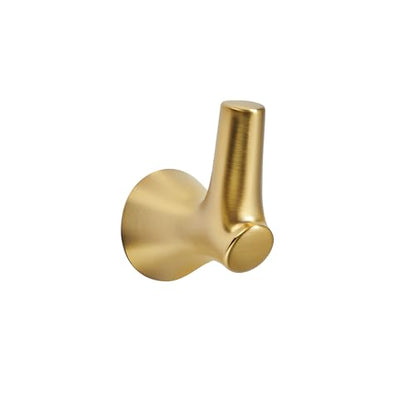 AVICCI 5 Pack Towel Hooks Champagne Bronze Coat Hooks, Zinc Alloy Heavy Duty Bathroom Hooks Wall Mounted for Robes & Towels Hand Towel Hook Holder Kitchen, Bathroom Accessories - color: Champagne Bronze