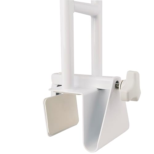 Vaunn Medical Secure Bathtub Safety Rail, ADA Compliant Shower Grab Bar Handle for Elderly and Disabled, Secure Locking Tub Clamp, 300 lbs - style: Fixed