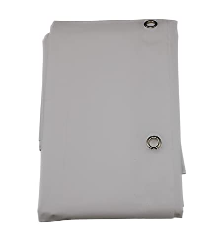 Dependable Industries inc. Essentials Premium 6 Guage PEVA Shower Curtain Liner - PVC Free Magnetized Bottom Odorless with Rustproof Grommets (White) - color: White