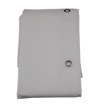 Dependable Industries inc. Essentials Premium 6 Guage PEVA Shower Curtain Liner - PVC Free Magnetized Bottom Odorless with Rustproof Grommets (White) - color: White