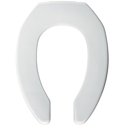 BEMIS 3L2155T 000 Medic-Aid 3" Lift Raised Open Front Plastic Toilet Seat, ELONGATED, Long Lasting Solid Plastic, White - style: Open Front Seat - 3-Inch Lift