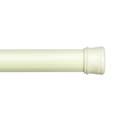 Kenney KN609L/52 Twist & Fit No Tools Spring Tension Standard Shower Curtain Rod with Non-Slip, Non-Scratch Ends, 42-72" Adjustable Length, Easy Install, Sage, 1" Diameter Rust Resistant Steel Tube - color: Sage