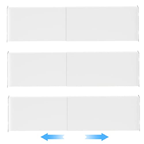 Adjustable Closet Storage Shelves, Expandable Wardrobe Shelves Organizer System with Sticker for Kitchen, Cupboard, Wardrobe, Under Sink and Bathroom 3 Pack (L:16.9'' to 31.5"; W:7.9") - size: 16.9-31.5'' x 7.9''W