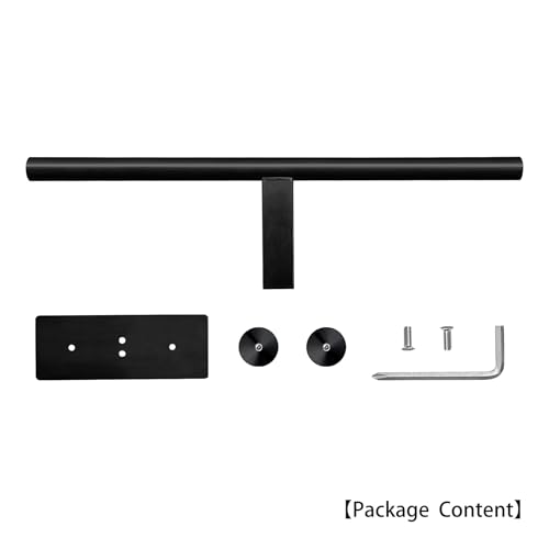 Double Roll Toilet Paper Holder, OBODING, Black Stainless Steel Toilet Paper Holder, Adhesive or Drilling Toilet Roll Holder Wall Mount for Bathroom (Black) - color: Black