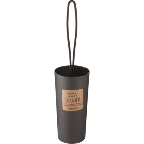 iDesign Loop Toilet Bowl Brush and Holder for Bathroom Storage - Bronze | Bathroom Storage - color: Bronze