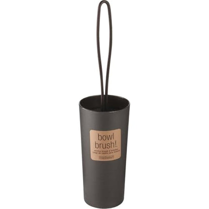 iDesign Loop Toilet Bowl Brush and Holder for Bathroom Storage - Bronze | Bathroom Storage - color: Bronze