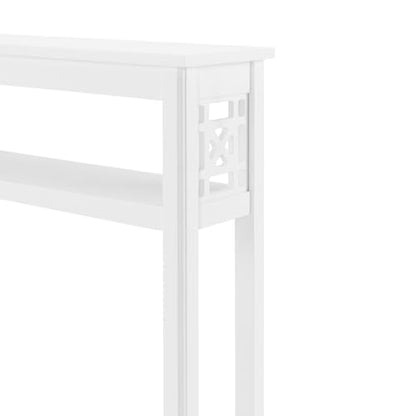 Alaterre Furniture Derby Over-the-Toilet Storage Shelf, White, 27”x8”x44” - size: 44-Inch Tall