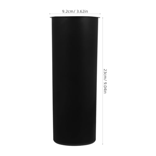 Toilet Brush Cup Holder Sturdy Plastic Bathroom Brush Container for Cleaning Essential Toilet Cleaning Tool Stylish Organized Design for Restrooms