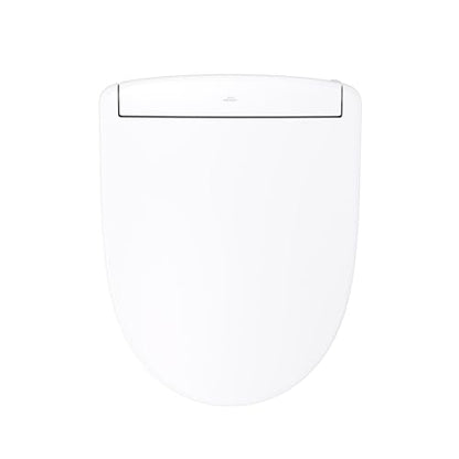 TOTO® WASHLET® S5 Electronic Bidet Toilet Seat with Instantaneous Water Heating, PREMIST and EWATER+ Wand Cleaning, Round, Cotton White - SW3445#01 - color: Cotton White, size: Round