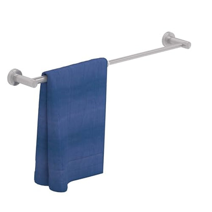 2 Pack Adjustable Towel Bar, HOMOTEK Economic Bathroom Towel Holder Rod from 12 Inch to 22 Inch Single Towel Racks, Wall Mount Towel Rail, Towel Hanger Hook for Kitchen(Brushed Stainless Steel) - color: Economical-brushed Stainless Steel, size: 2 Pack