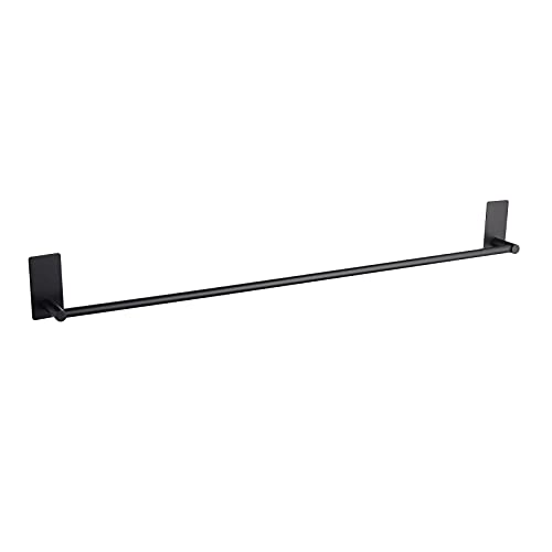 KES 30-Inch Towel Bar for Bathroom Self Adhesive Hand Towel Holder No Drill Wall Mounted SUS 304 Stainless Steel Matte Black, A7000S75B-BK - color: Matte Black, size: 29.5-Inch