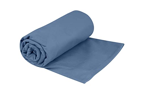 Sea to Summit Drylite Towel, Lightweight Camping and Travel Towel - color: Moonlight Blue, size: X-Large