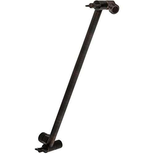 SparkPod 16" Extension Arm, Adjustable Height & Angle, Oil-Rubbed Bronze | Adjustable Height & Angle, Sturdy Lock, Universal Connection, Transform your showers into rain shower experience - color: 4 - Vintage Oil-Rubbed Bronze, style: 16 Inch Adjustable
