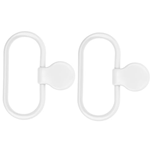 2pcs Adhesive Towel Holder Wall Mount Hand Towel Ring for Bathroom Kitchen No Drilling Needed Minimalist Design Easy Installation Versatile Washcloth Hanger