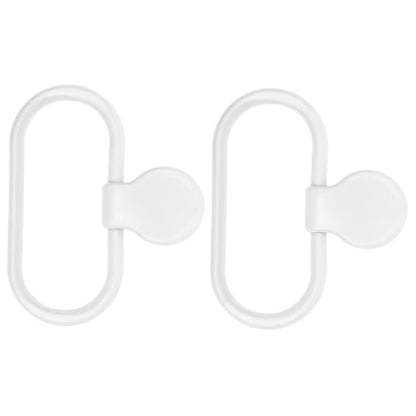 2pcs Adhesive Towel Holder Wall Mount Hand Towel Ring for Bathroom Kitchen No Drilling Needed Minimalist Design Easy Installation Versatile Washcloth Hanger