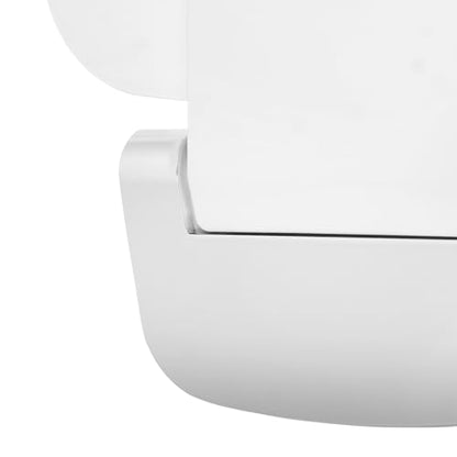 Foldable Shower Chair, Wall Mounted Bath Seat for Elderly & Handicap, ABS Plastic Bathroom Stool with Backrest, Portable Shower Bench for Tub and Tile (White) - color: White