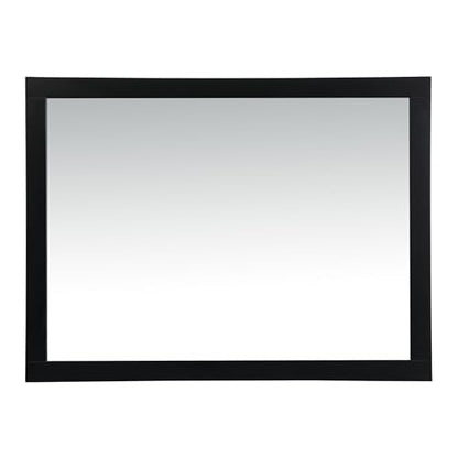 Envision, Aqua Vanity Mirror 48X36 Inch in, Modern, Black - color: Black, size: 36"L X 48"W