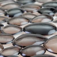 SlipX Solutions 38"x17" Pebble Non Slip Mat for Bath & Shower, Bronze | Foot Massaging Accupressure Bathtub Mat, River Rock Look, 188 Suction Cups, Machine Washable - color: Bronze