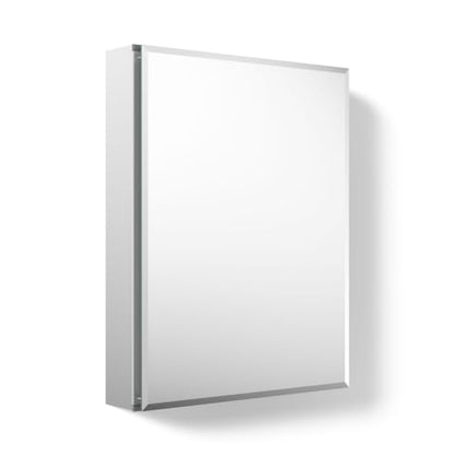 Kohler Frameless Bathroom Mirror Medicine Cabinet, 20 in x 26 in - size: 20 in. x 26 in., style: Beveled Edge