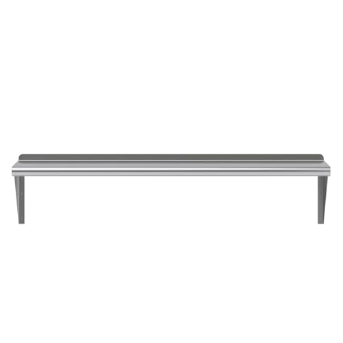 AmGood 48" Long X 12" Deep Stainless Steel Wall Shelf | NSF Certified | Appliance & Equipment Metal Shelving | Kitchen, Restaurant, Garage, Laundry, Utility Room - size: 48" Long X 12" Deep