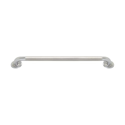 Grab Bar for Bathtub Shower - 1.5" Dia. / Stairs Bed Toilet Bathroom / Stand Assist & Safety Handrail / 304 Stainless Steel / Knurled Grip / 30" - color: Stainless Steel, size: 30 in. Knurled Grip