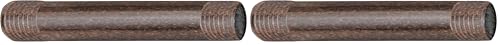 Moen 116651ORB Straight Shower Arm, 6-Inch, Oil Rubbed Bronze (Pack of 2) - color: Oil Rubbed Bronze, size: 6-Inch, (Pack of 2)