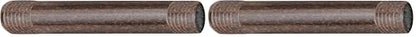 Moen 116651ORB Straight Shower Arm, 6-Inch, Oil Rubbed Bronze (Pack of 2) - color: Oil Rubbed Bronze, size: 6-Inch, (Pack of 2)