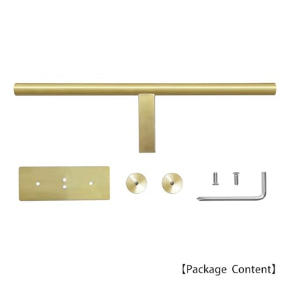 Double Roll Toilet Paper Holder, OBODING, Gold Stainless Steel Toilet Roll Holder, Adhesive or Drilling Toilet Paper Holder Wall Mount for Bathroom (Gold) - color: Gold