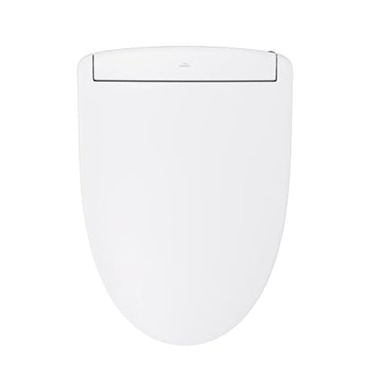 TOTO® WASHLET® S5 Electronic Bidet Toilet Seat with Instantaneous Water Heating, PREMIST and EWATER+ Wand Cleaning, Elongated, Cotton White - SW3446#01 - color: Cotton White, size: Elongated