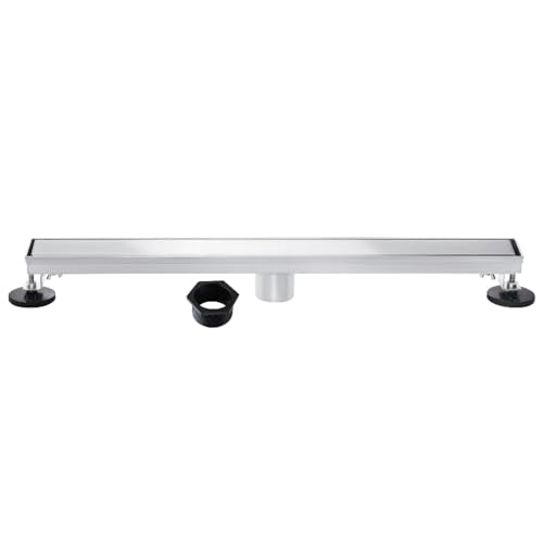 Kingston BSF2821 Stainless Steel Linear Shower Drain, Polished Chrome - color: Polished Chrome