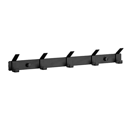 ICOBES Coat Hooks Heavy Duty Towel Hooks Space Aluminum Wall Hook Black Hat Hooks Wall Mounted Coat Rack for Robe and Clothes Wall Coat Rack