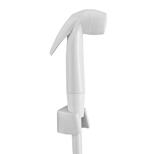 VINGVO Handheld Bidet Sprayer, Portable Toilet Water Sprayer, Plastic, White, Modern, Wall Mount, Multi-functional, Powerful Jet Rinsing