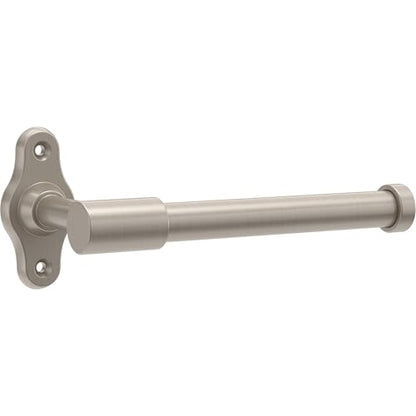 Franklin Brass Calloway (1-Pack) Toilet Paper Holder Satin Nickel Euro Tissue Roll Holder Single Post Toilet Tissue Holder Wall Bathroom Accessories Bath Organization/Storage CLWY51-SN - color: Satin Nickel
