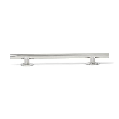 Seachrome 18 inch Bathroom Wave Grab Bar Polished Finish - color: Polished, size: 18