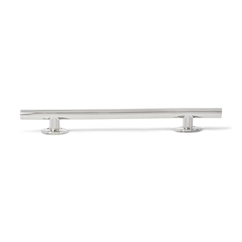Seachrome 36 inch Bathroom Wave Grab Bar Polished Finish - color: Polished, size: 36
