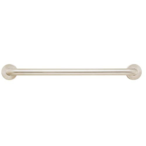 Speakman SA-1009-36-BN 36 in. ADA Grab Bar, Brushed Nickel - color: Brushed Nickel, size: 36 Inch