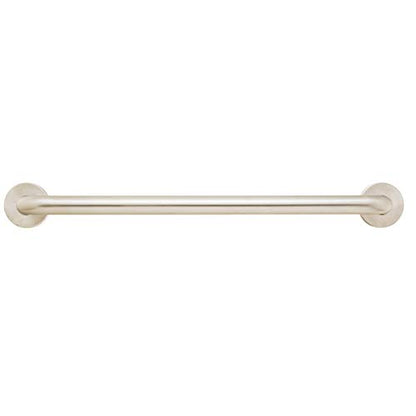 Speakman SA-1009-36-BN 36 in. ADA Grab Bar, Brushed Nickel - color: Brushed Nickel, size: 36 Inch